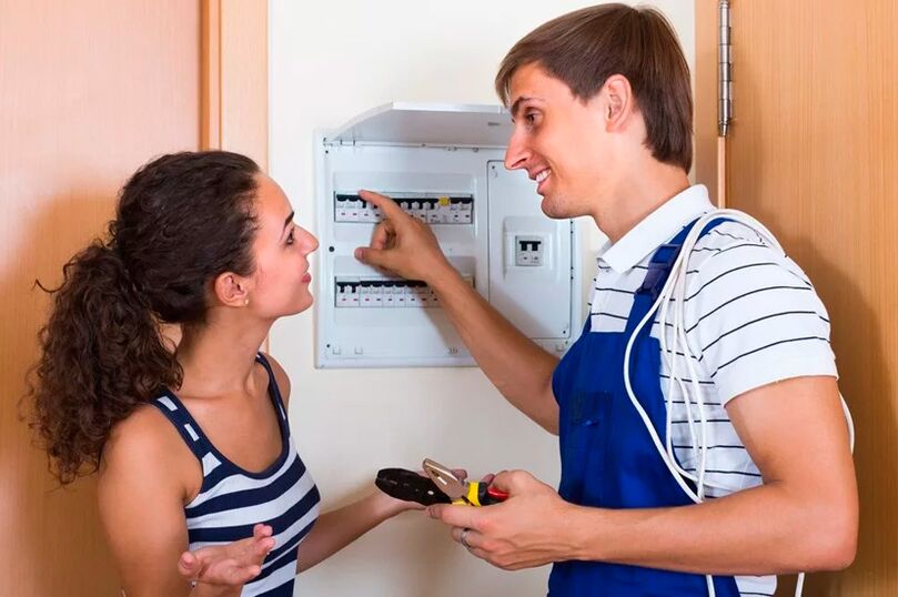 The apartment lost power